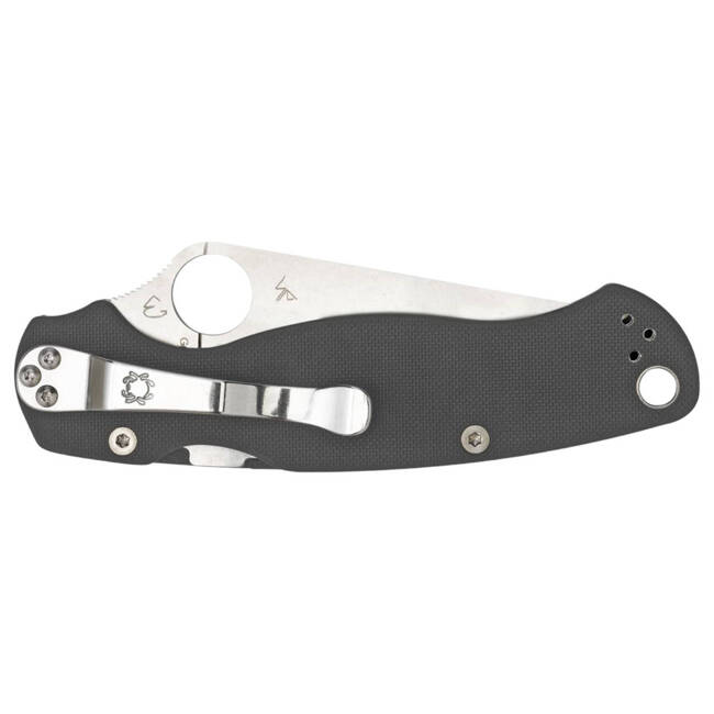 PARA MILITARY 2 MICRO-MELT MAXAMET POCKET KNIFE - SPYDERCO