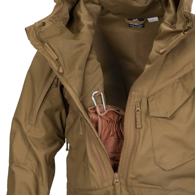 PILGRIM Anorak Jacket® Earth brown/ black - Helikon Tex