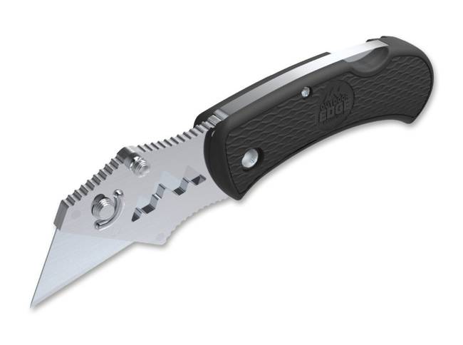 POCKET KNIFE - "B.O.A." - Outdoor Edge® - BLACK