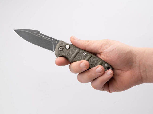 POCKET KNIFE BHQ AKS-74 HARPOON - OD GREEN - BOKER