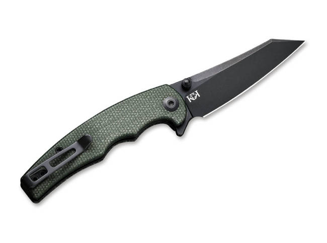 POCKET KNIFE P87 MICARTA DARK GREEN 