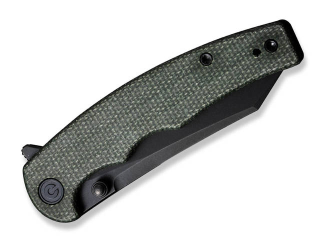 POCKET KNIFE P87 MICARTA DARK GREEN 