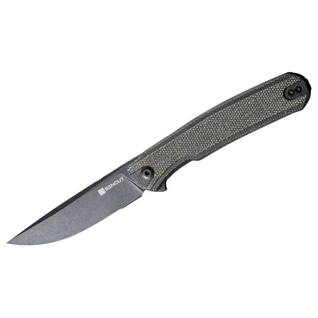 POCKET KNIFE - "SENCUT Scitus Micarta Dark Green Black" - Böker 