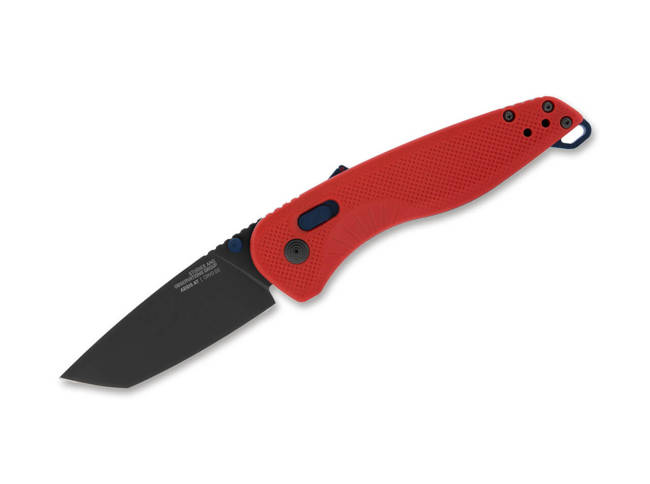 POCKET KNIFE SOG - Aegis AT Tanto Rescue Red & Indigo - RED