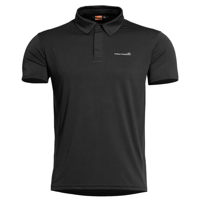 POLO SHIRT - "NOTUS" - PENTAGON® - BLACK