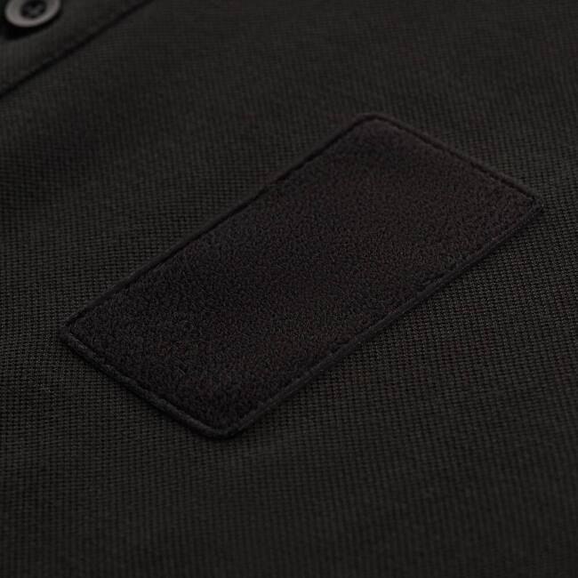 POLO TACTICAL SHIRT LONG SLEEVE 65/35 - BLACK - M-TAC