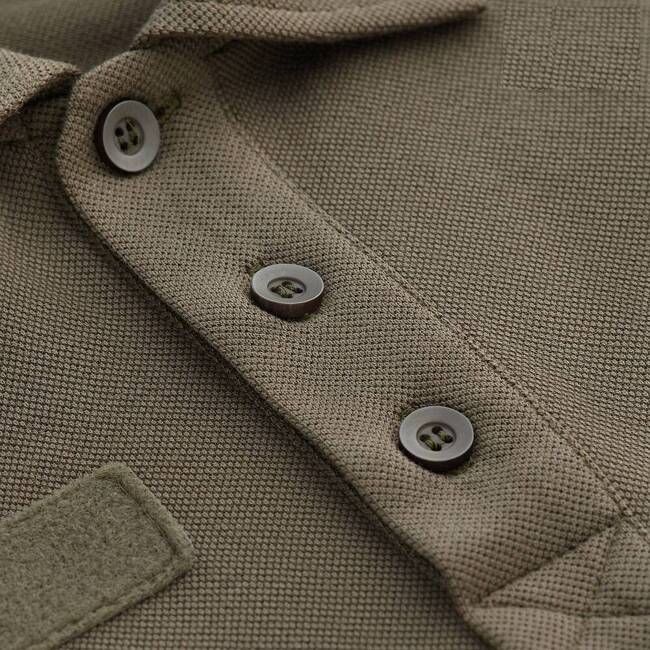 POLO TACTICAL SHIRT LONG SLEEVE 65/35 - DARK OLIVE - M-TAC