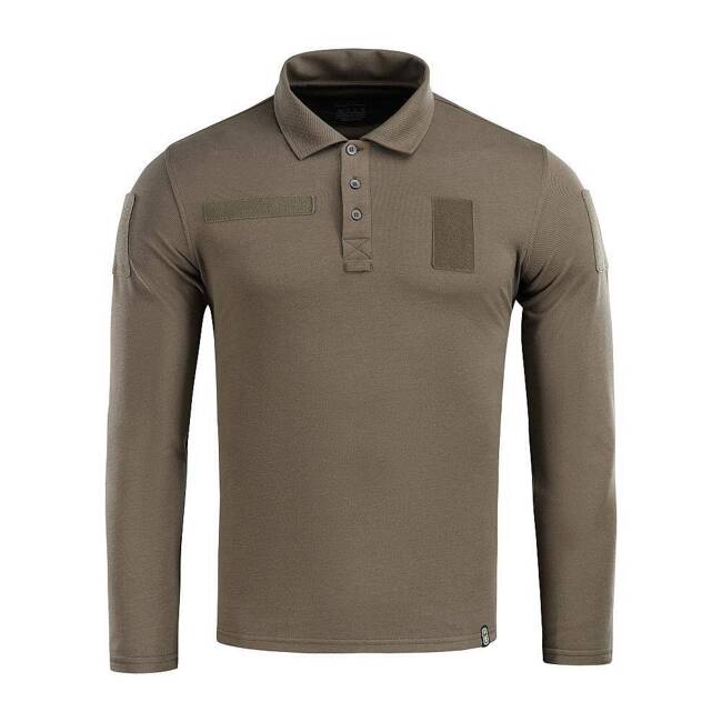 POLO TACTICAL SHIRT LONG SLEEVE 65/35 - DARK OLIVE - M-TAC