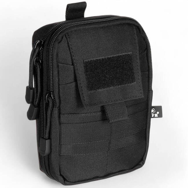 POUCH, EDC BAG - MOLLE - BLACK - MFH