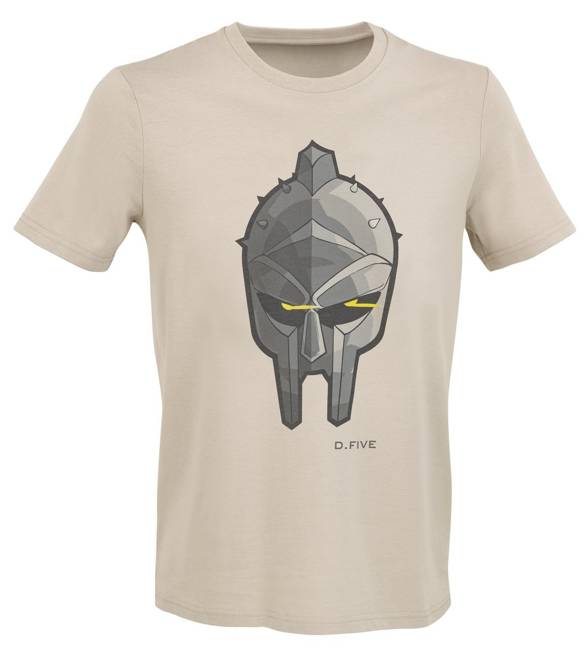 PRINTED T-SHIRT - GLADIATOR HELMET - D.FIVE - DESERT DUST