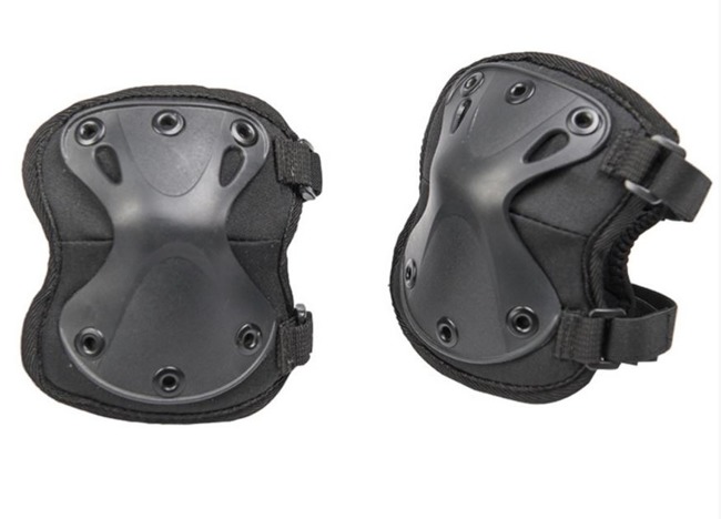 Protective kneepads, black - Mil-Tec