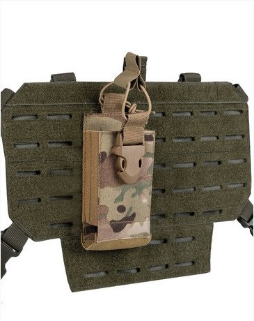 RADIO POUCH WITH HOOK CLOSURE BACKSIDE - Mil-Tec® - MULTITARN