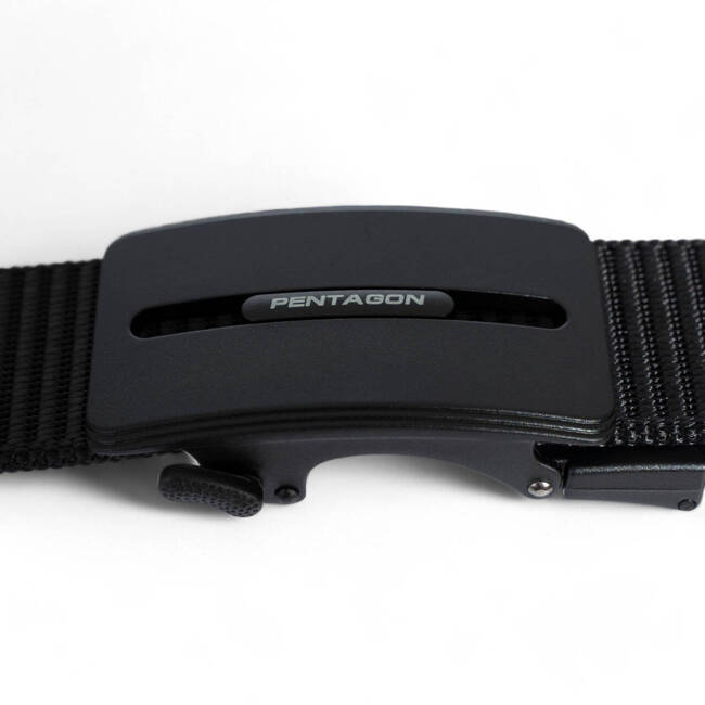 REGAL BELT - BLK - 35 MM - BLACK - PENTAGON