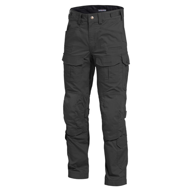 RIP-STOP PANTS - "WOLF" - PENTAGON® - BLACK - LENGTH 30″