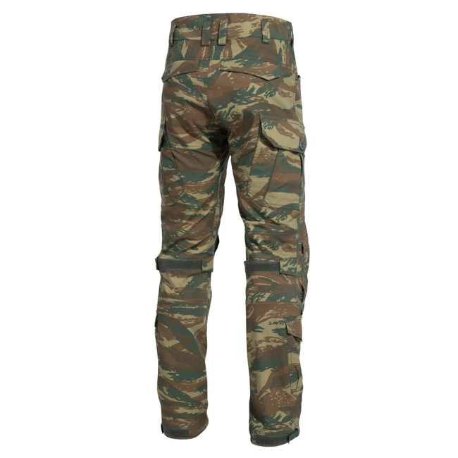 RIP-STOP PANTS - "WOLF" - PENTAGON® - GR CAMO - LENGTH 34″