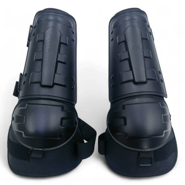 SET OF FOREARM AND ELBOW PROTECTORS - LECTER TACTICAL - BLACK 