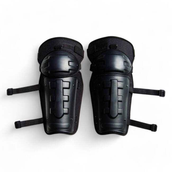 SET OF FOREARM AND ELBOW PROTECTORS - LECTER TACTICAL - BLACK 