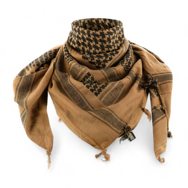 SHEMAGH SCARF - DENSE - COYOTE/BLACK - M-TAC