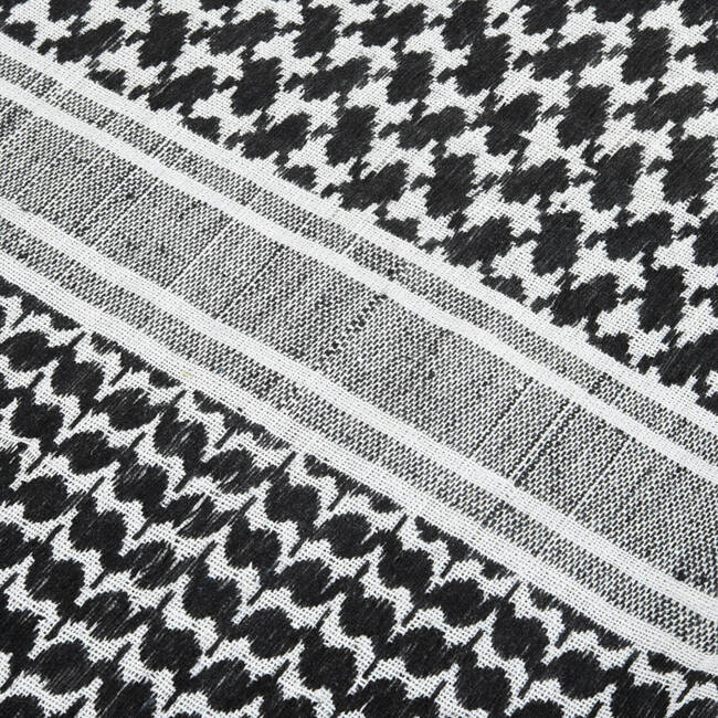 SHEMAGH SCARF - DENSE - WHITE/BLACK - M-TAC