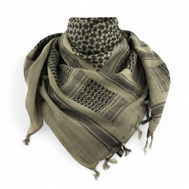 SHEMAGH SCARF - FOLIAGE GREEN/BLACK - M-TAC