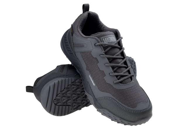 SHOES, WATERPROOF TACTICAL FOOTWEAR, CORDURA® - BONDSTEEL LOW WP C - Magnum® - DARK GREY