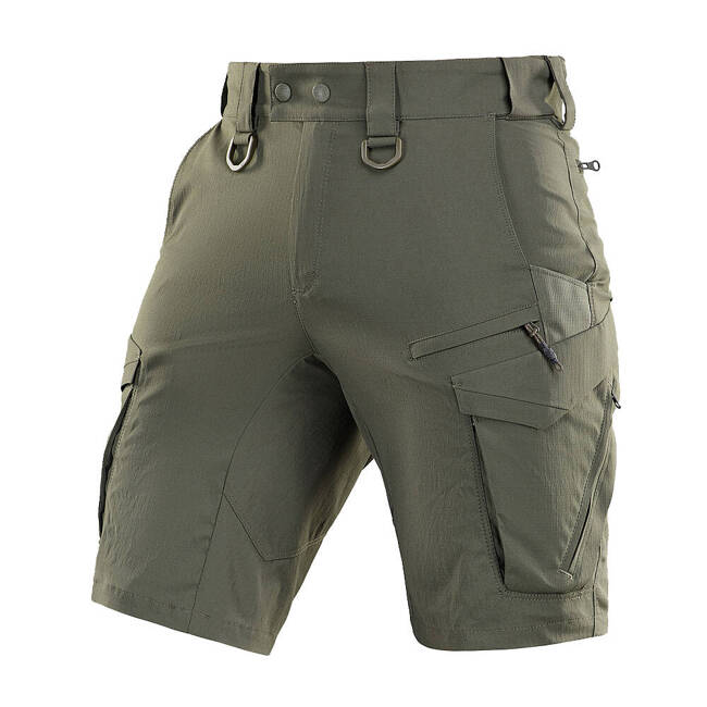 SHORT PANTS AGGRESSOR SUMMER FLEX - ARMY OLIVE - M-TAC