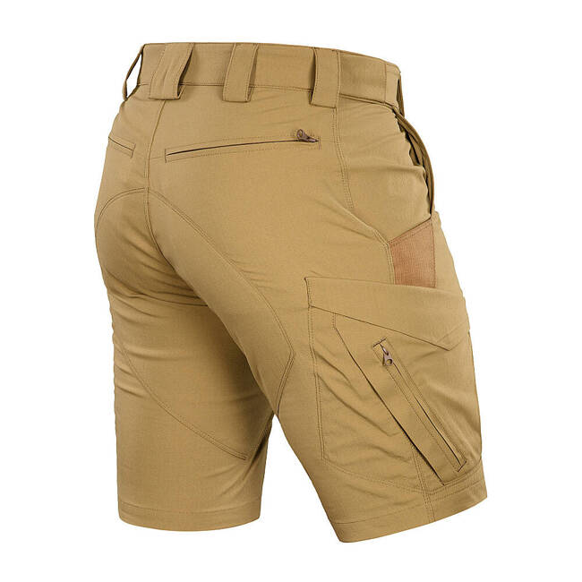 SHORT PANTS AGGRESSOR SUMMER FLEX - COYOTE BROWN - M-TAC