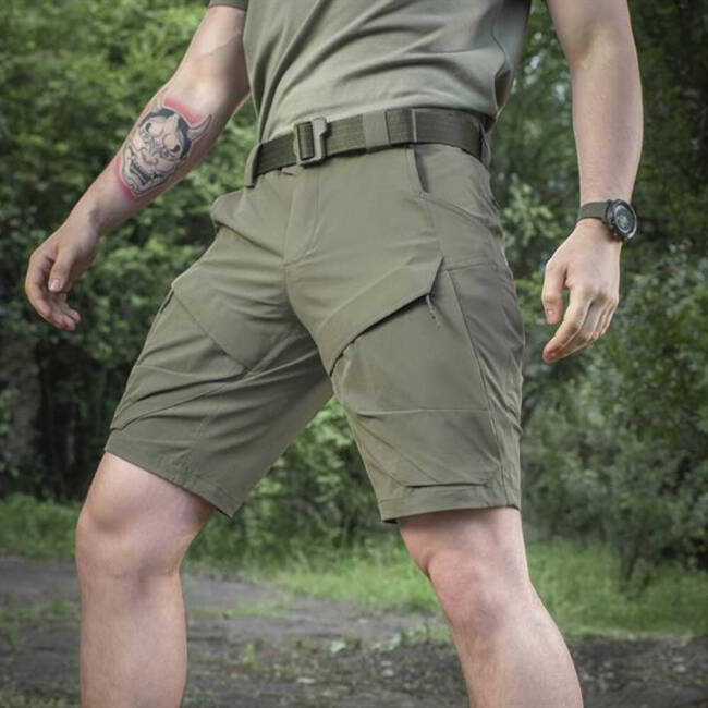 SHORT PANTS RUBICON FLEX - ARMY OLIVE - M-TAC