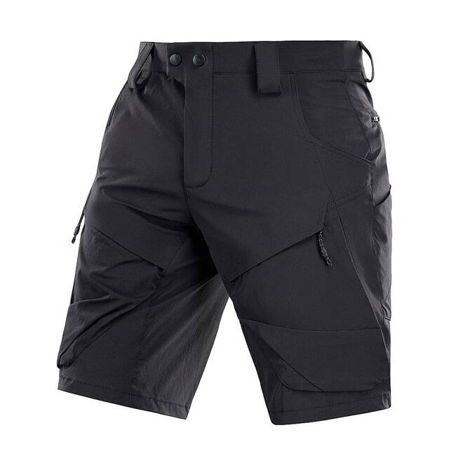 SHORT PANTS RUBICON FLEX - BLACK - M-TAC