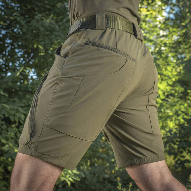 SHORT PANTS RUBICON FLEX - DARK OLIVE - M-TAC