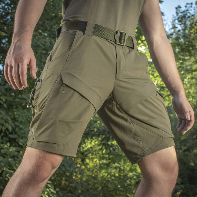 SHORT PANTS RUBICON FLEX - DARK OLIVE - M-TAC