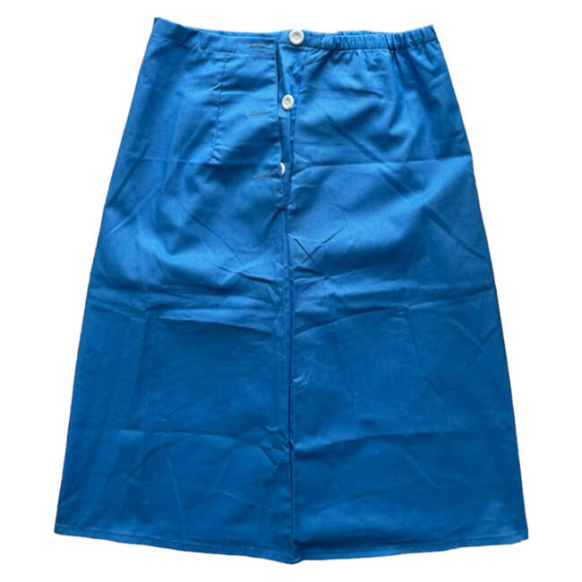 SKIRT - ROMANIAN MILITARY SURPLUS - BLUE - USED