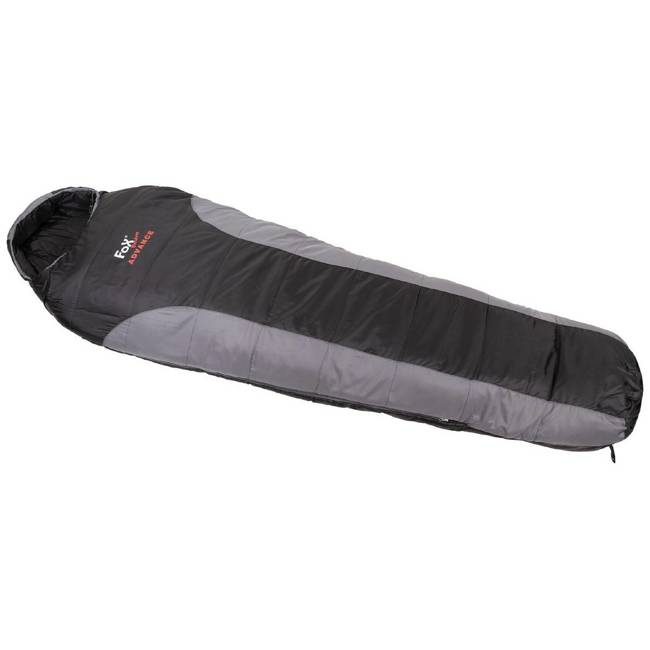 SLEEPING BAG - ADVANCE - BLACK/GREY