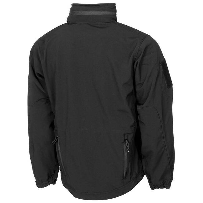 SOFT SHELL JACKET "SCORPION" - BLACK