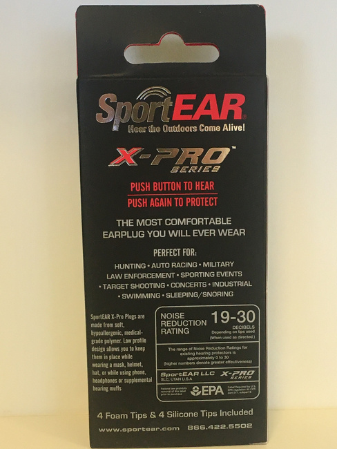 SPORTEAR EARPLUG XPRO