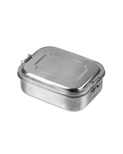 STAINLESS STEEL LUNCHBOX - Mil-Tec® - 18 x 14 x 6.5 CM