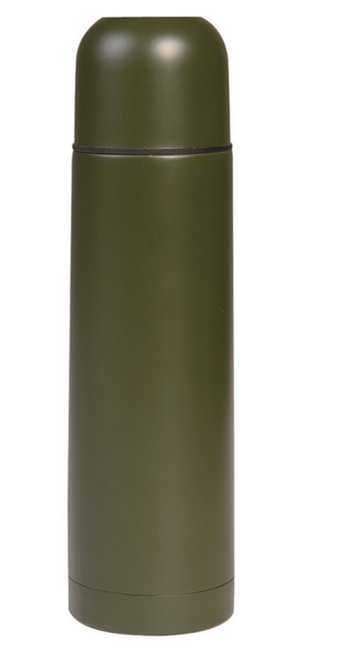 STAINLESS STEEL THERMO BOTTLE - OD (Olive Drab) - Mil-Tec® - 500 ML