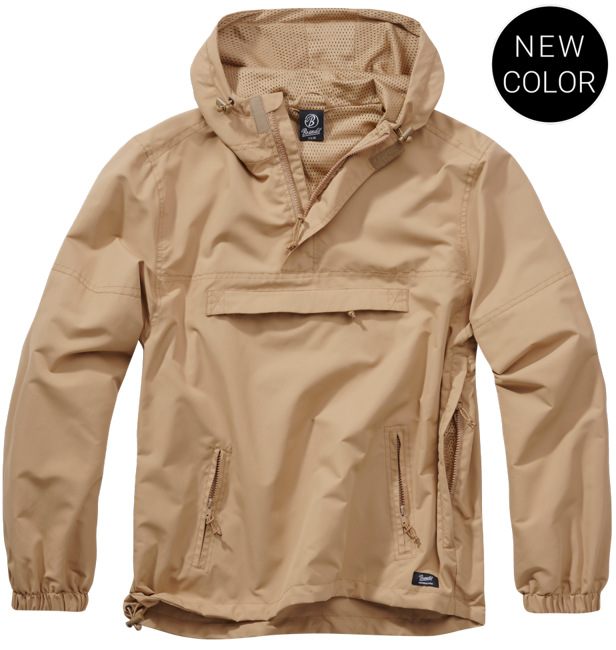 SUMMER WINDBREAKER - CAMEL - BRANDIT