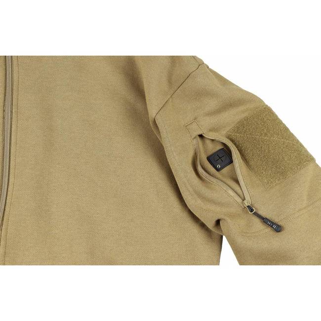 SWEATJACKET - "TACTICAL" - MFH - COYOTE TAN