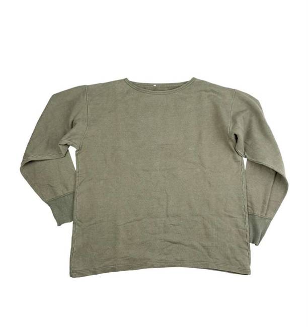 SWEATSHIRT - OD - GREEK MILITARY SURPLUS - USED