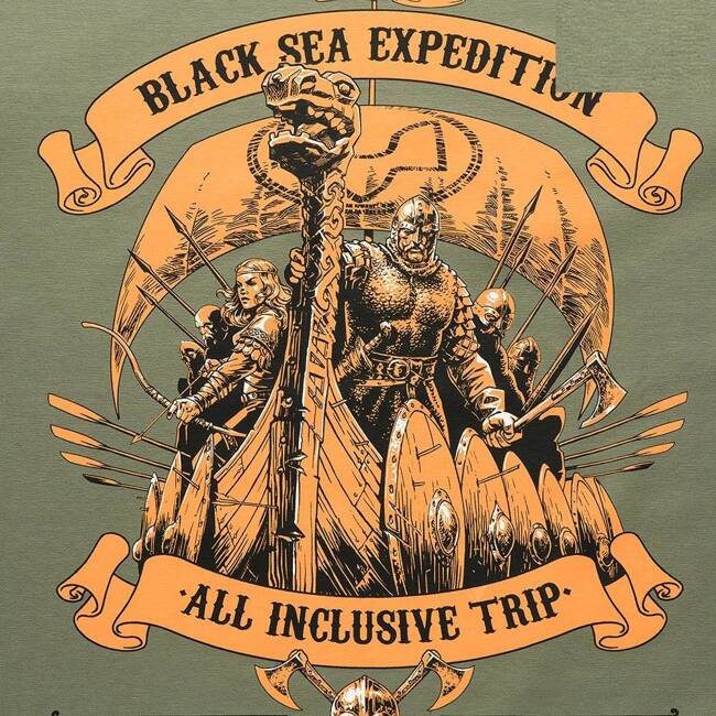 T-SHIRT BLACK SEA EXPEDITION - LIGHT OLIVE - M-TAC