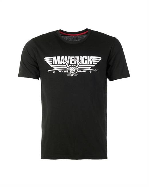 T-SHIRT - "MAVERICK" - MIL-TEC® - BLACK