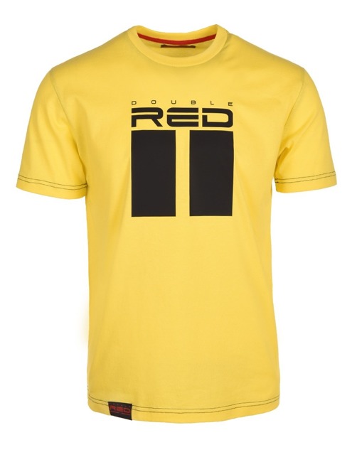 T–Shirt Double Red - All Logo Yellow