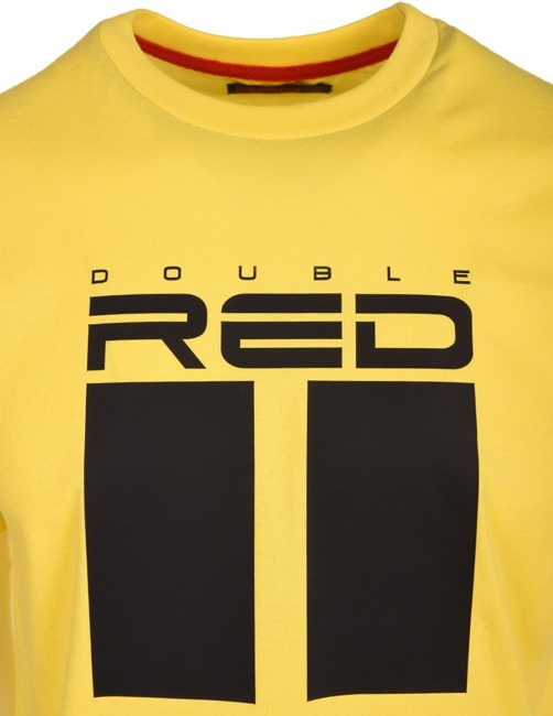 T–Shirt Double Red - All Logo Yellow