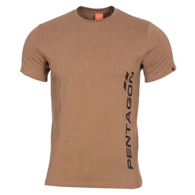 T-Shirt PENTAGON VERTICAL Coyote