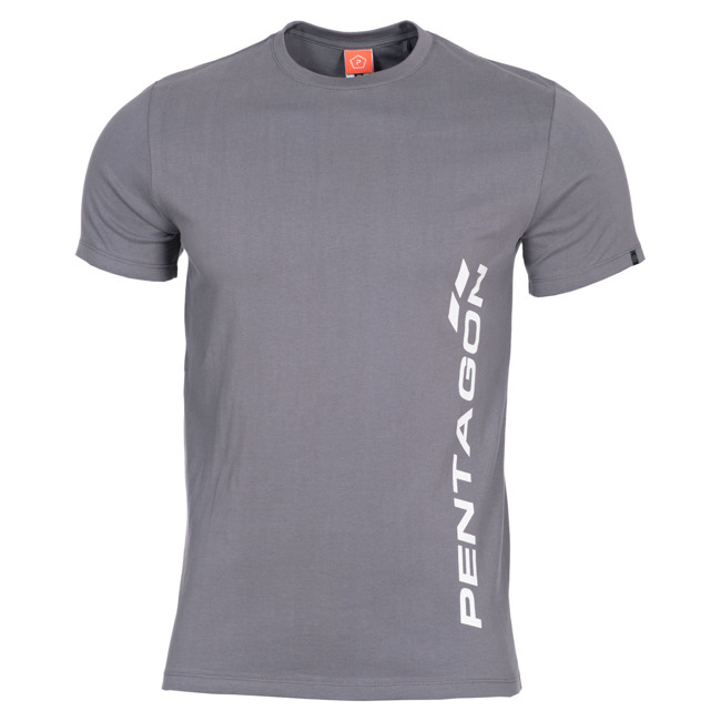 T-Shirt PENTAGON VERTICAL Grey