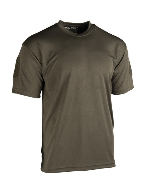 TACTICAL T-SHIRT - OD GREEN - MIL-TEC