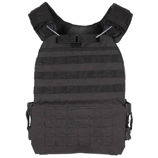 TACTICAL VEST - "LASER MOLLE" - MFH® - BLACK