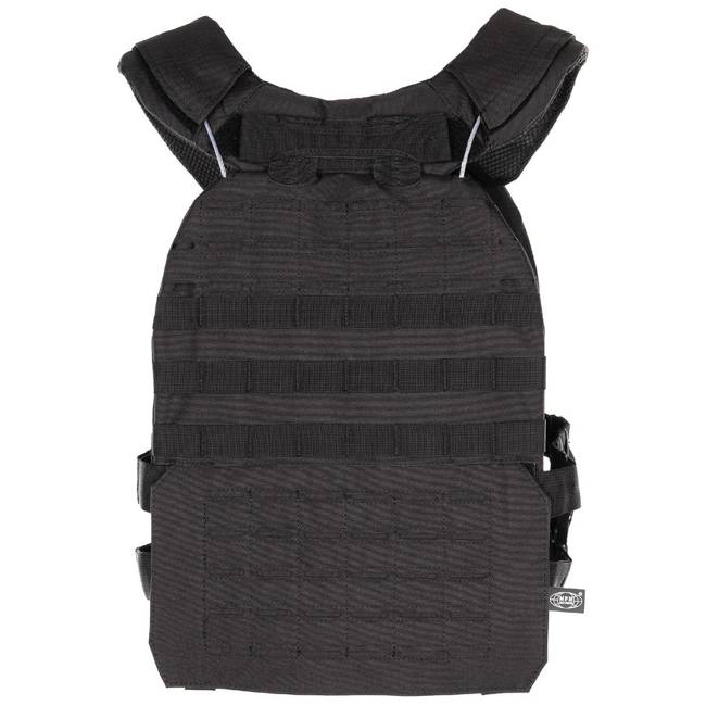 TACTICAL VEST - "LASER MOLLE" - MFH® - BLACK