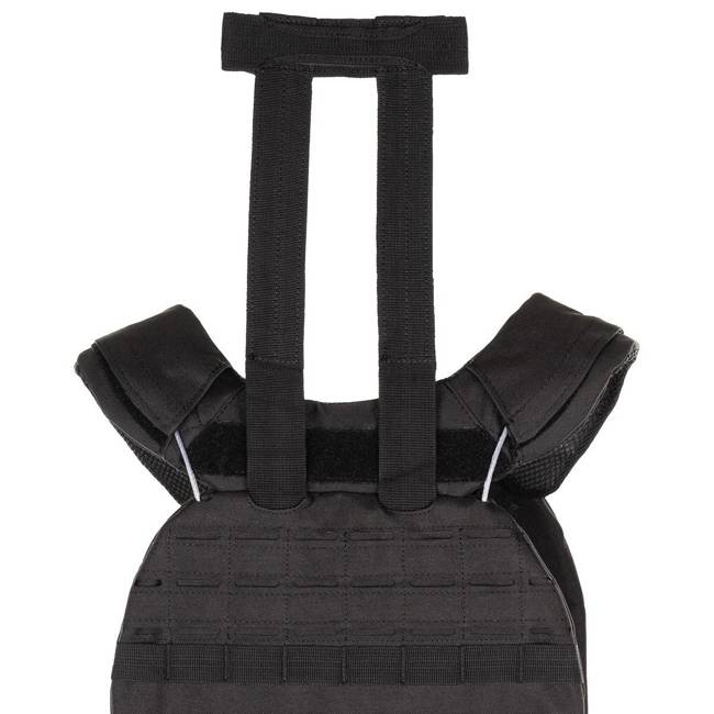 TACTICAL VEST - "LASER MOLLE" - MFH® - BLACK